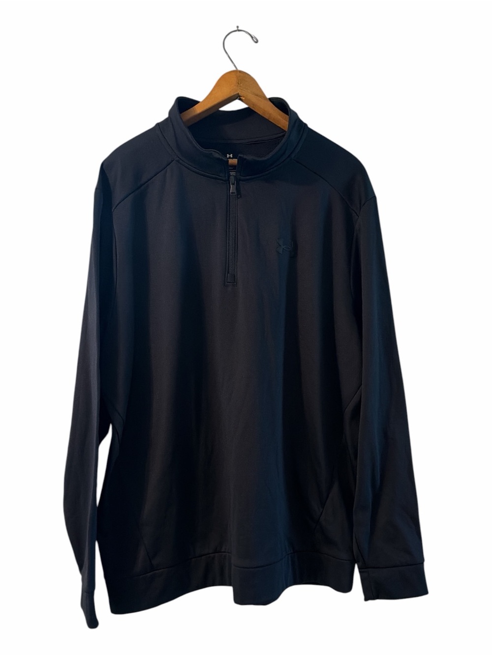 Under Armour Black 1/4 Zip Performance Pullover Men’s 2XL